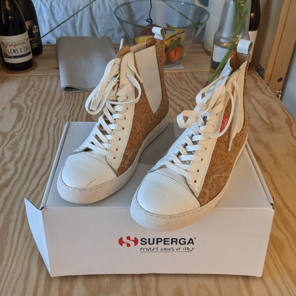 Chaka Cork High Top Sneaker - Picture 1 of 5